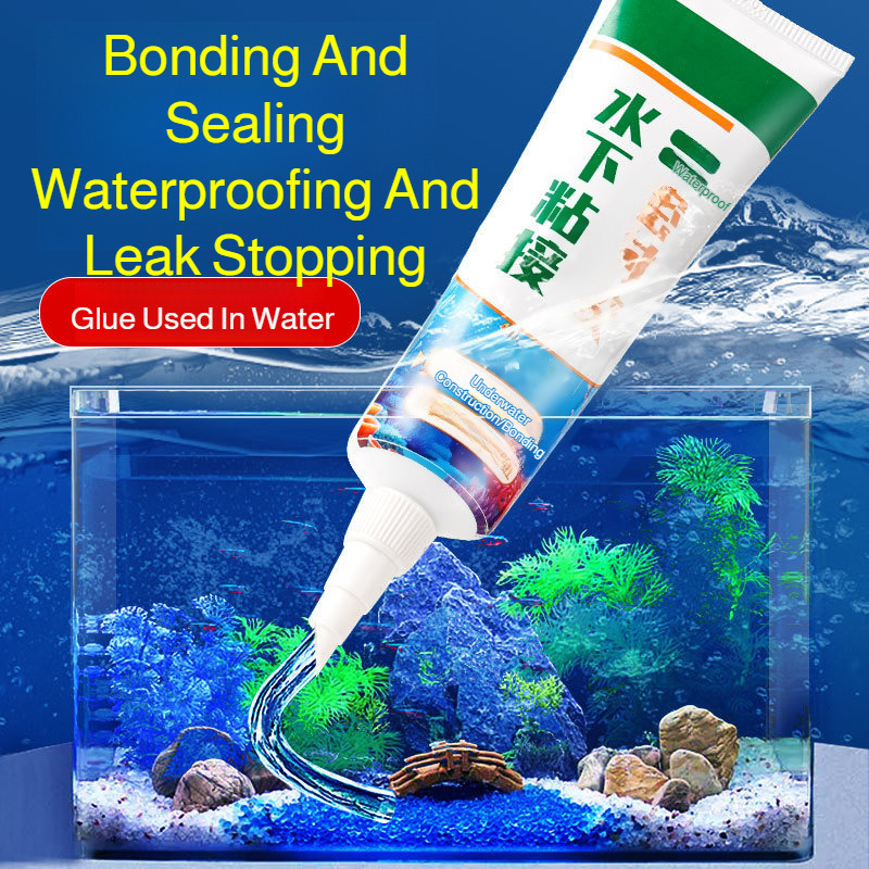 Marine Aquarium Glue - Perekat ramah lingkungan anti retak, sealant