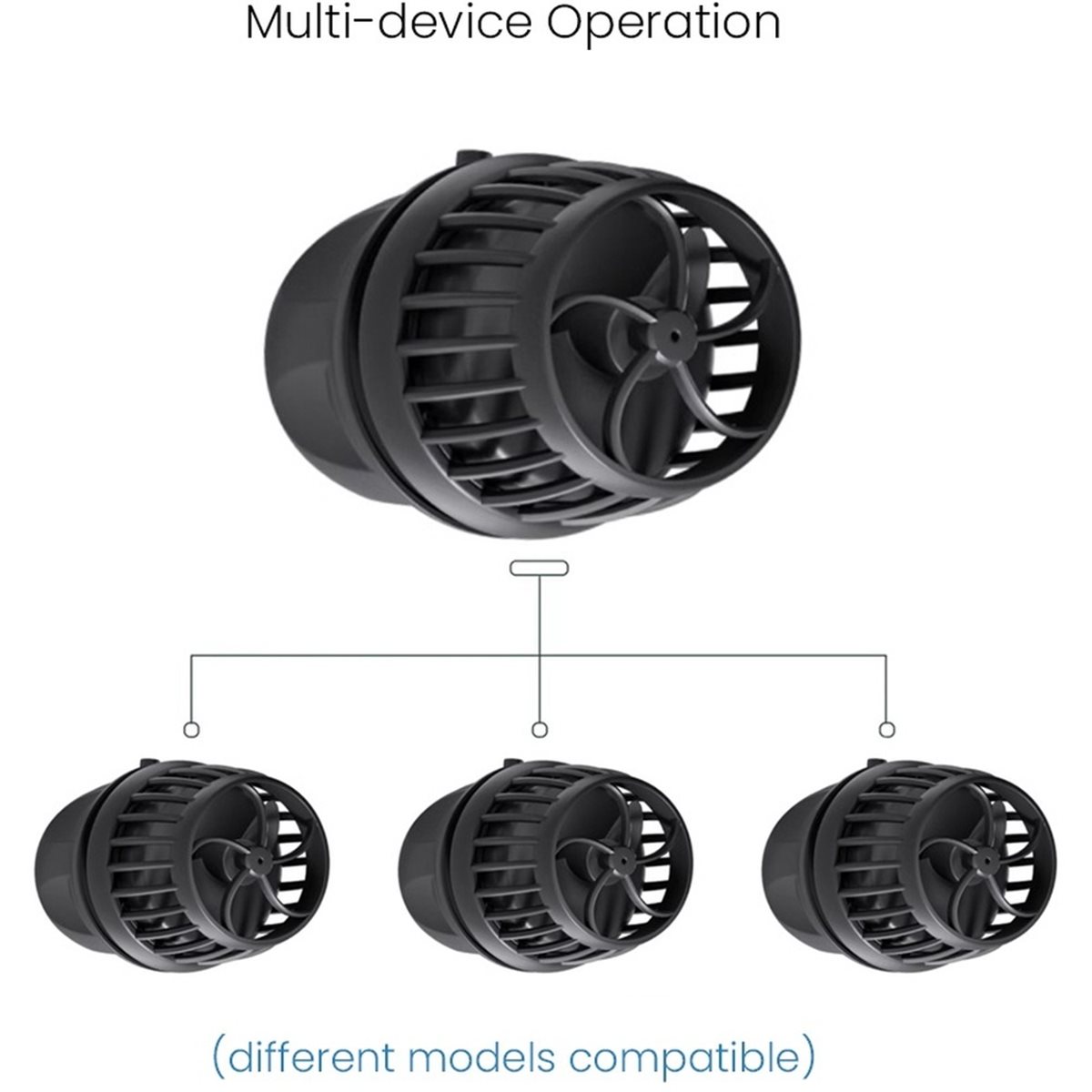 Powerhead Wave Maker - Pompa Pembuat Gelombang Akuarium Tanpa Kabel