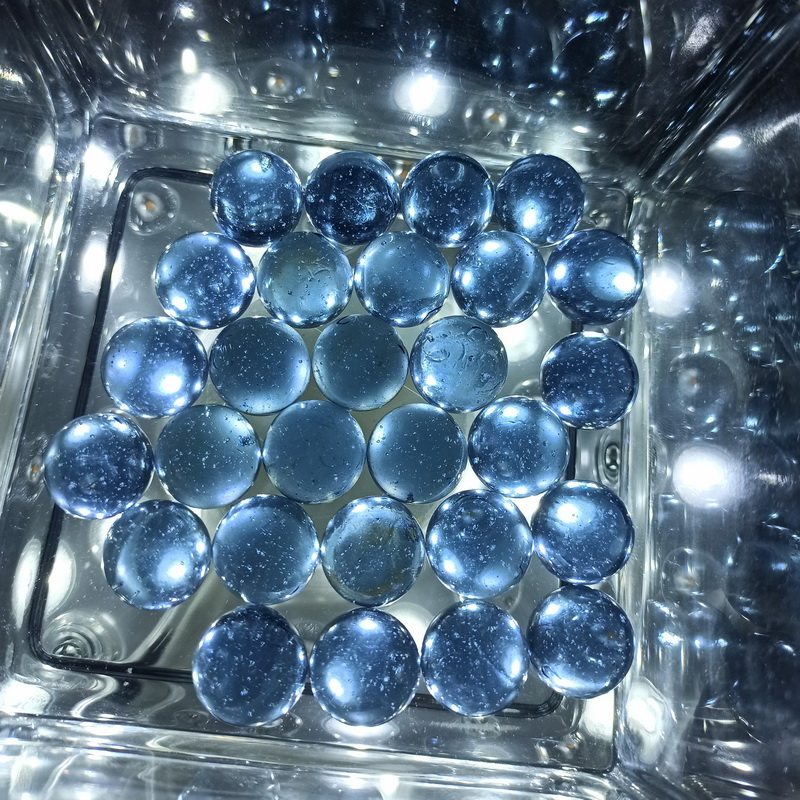 Aquarium Marine Fish - Manik-manik Kaca Berwarna 14/16/17mm untuk Vas,