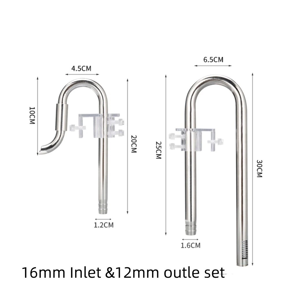 Marine Aquarium Overflow - Pipa Inflow Outflow Anti Karat 12/16mm