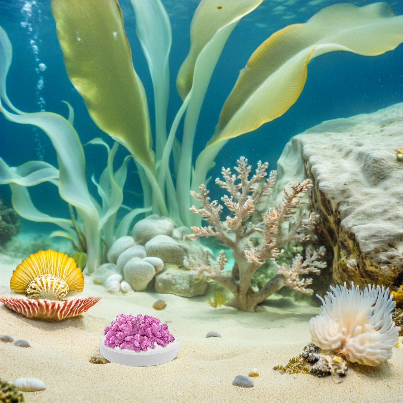 10 pcs Alas Keramik Bulat untu - Coral Frag Plug ulasan dan harga