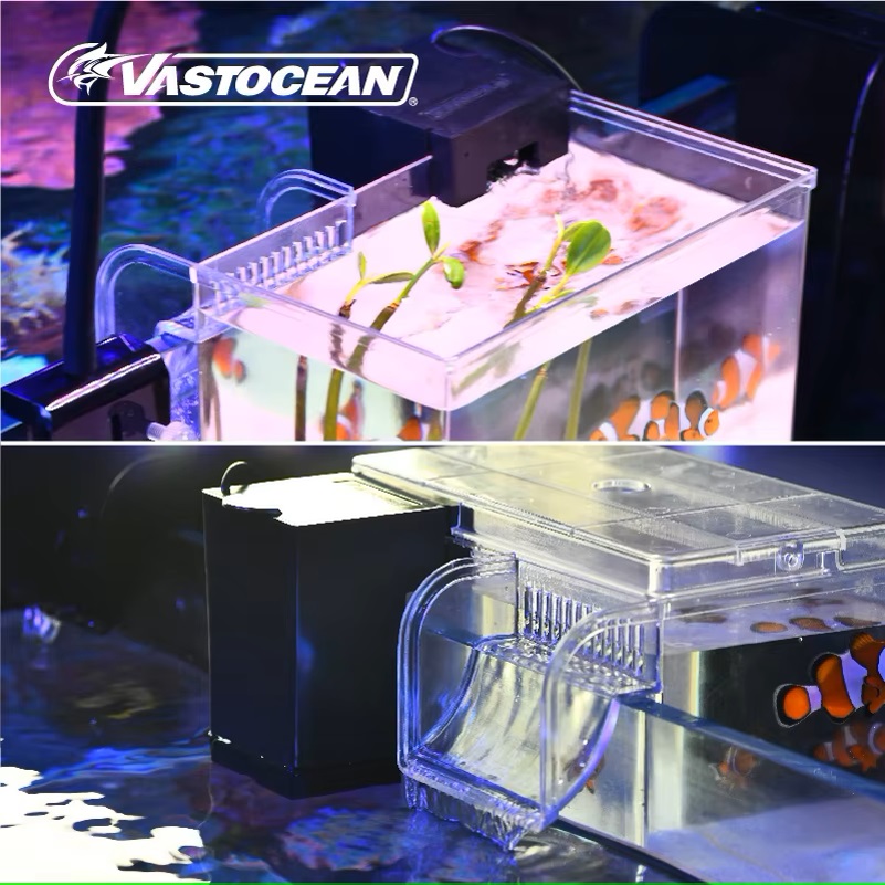 VASTOCEAN Tangki Ikan Kotak Ma - Marine Aquarium Overflow ulasan dan harga