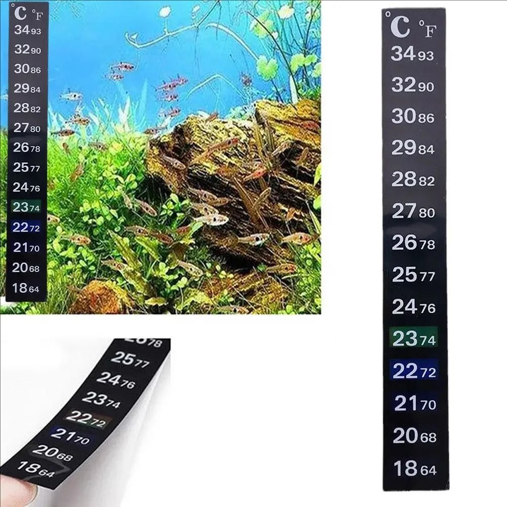 5 Buah/10 Buah Stiker Termomet - Marine Aquarium Glue ulasan dan harga