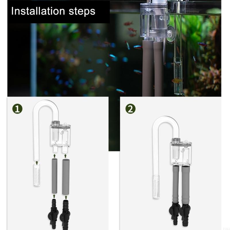 Skimmer Luapan Plastik Tahan L - Marine Aquarium Overflow ulasan dan harga