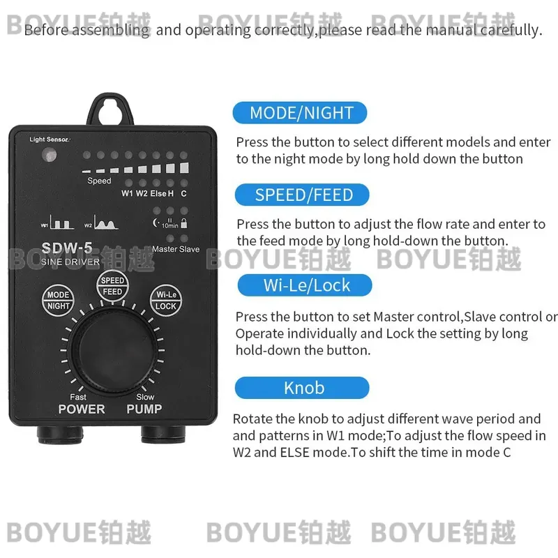 Pompa Sirkulasi Senyap WiFi Aq - Powerhead Wave Maker ulasan dan harga