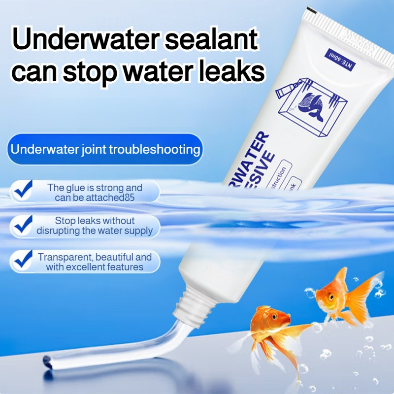 Lem Penyumbat Pipa Air Perekat - Marine Aquarium Glue ulasan dan harga