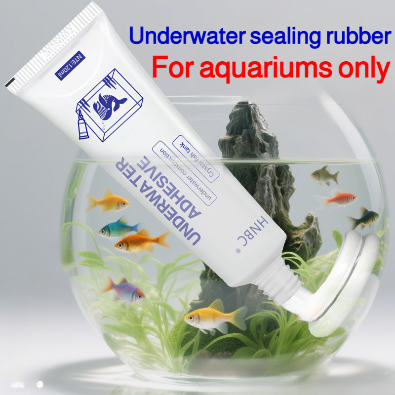 60G Penyegel Tahan Air Transpa - Marine Aquarium Glue ulasan dan harga