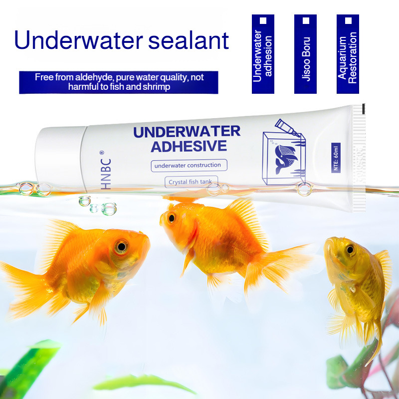 60G Penyegel Tahan Air Transpa - Marine Aquarium Glue ulasan dan harga