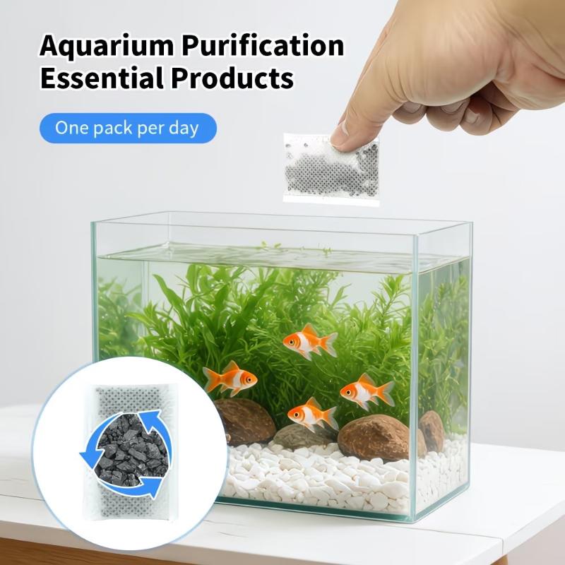 10/20/40 Buah Kantong Karbon A - Marine Aquarium Filter Media ulasan dan harga