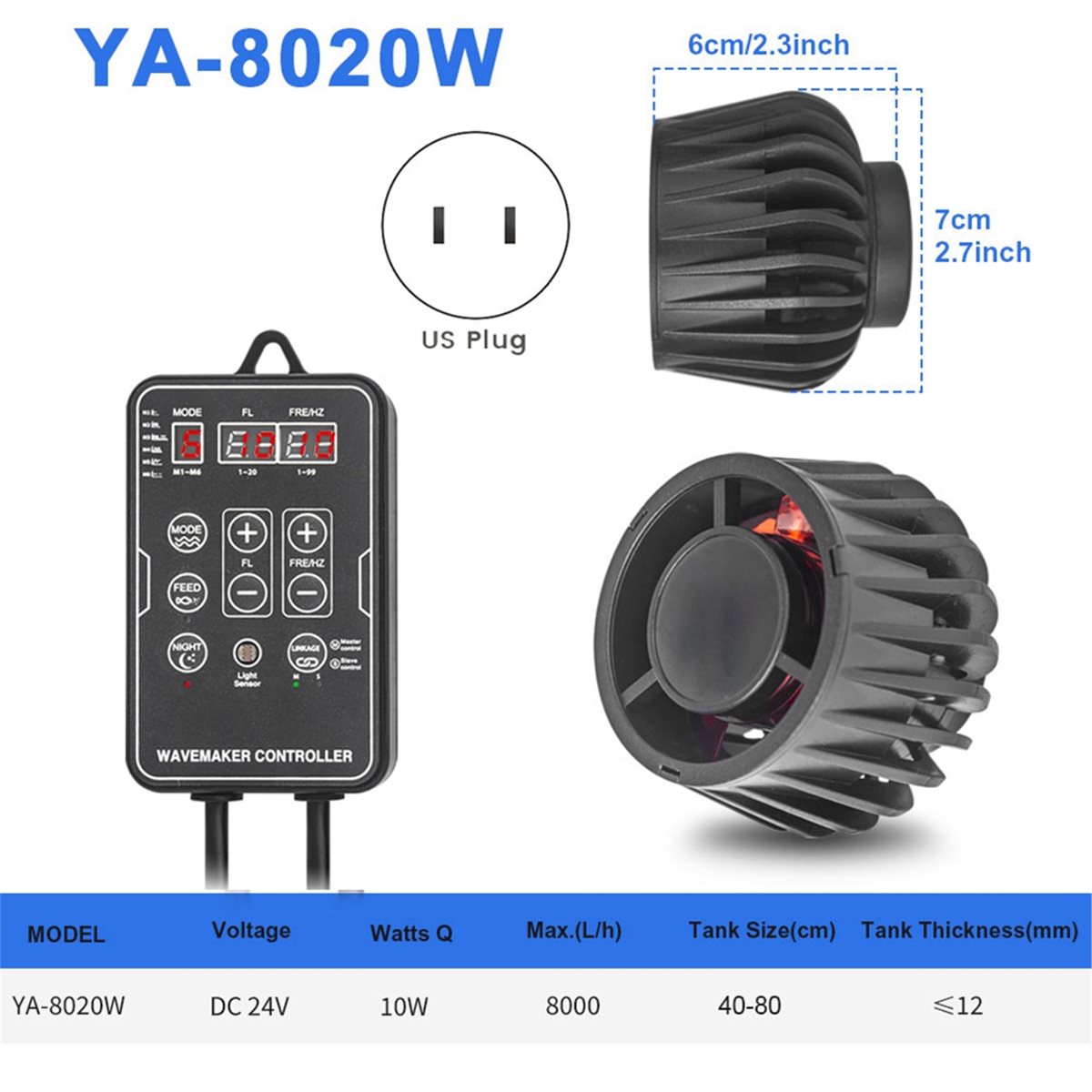 Pompa Inverter Air dengan Peng - Powerhead Wave Maker ulasan dan harga