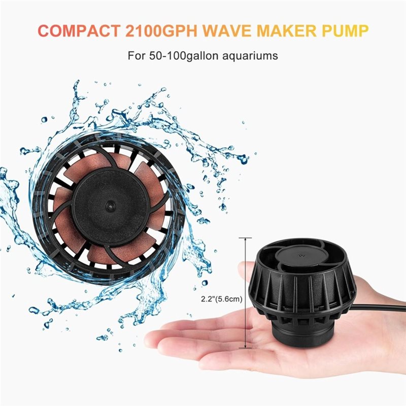 ABRU-Wave Maker Dengan Pengont - Powerhead Wave Maker ulasan dan harga